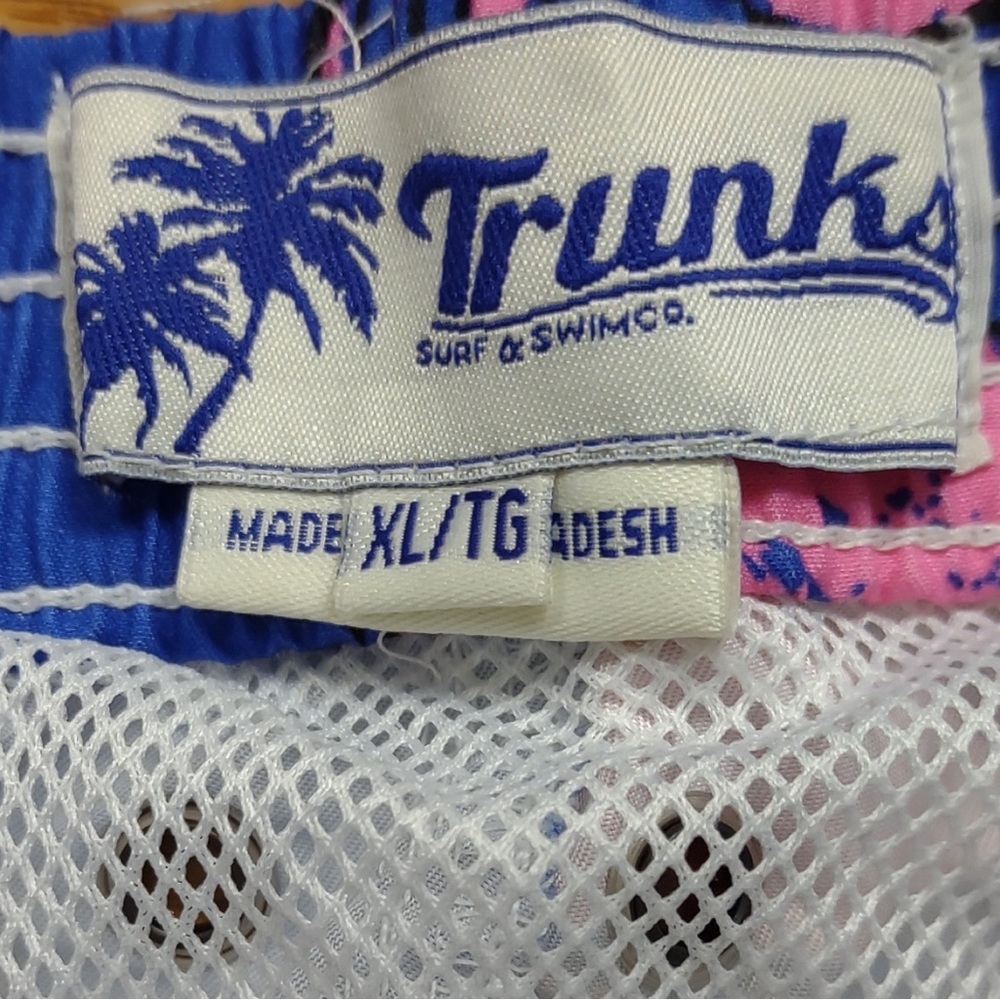 Trunks Surf & Swim Co Men's XL Sano Lined Swim Shorts EUC - Picture 3 of 3